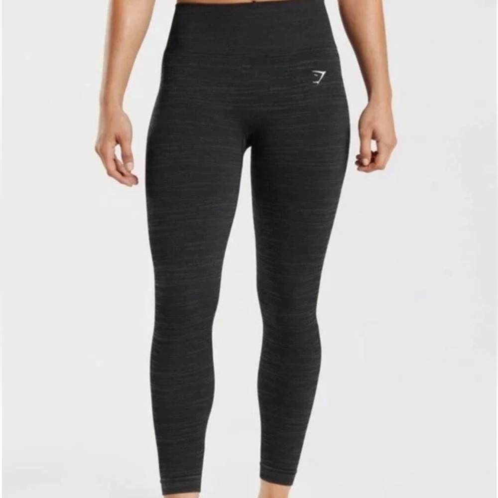 Gymshark Adapt Marl  Seamless Leggings Size S - Black